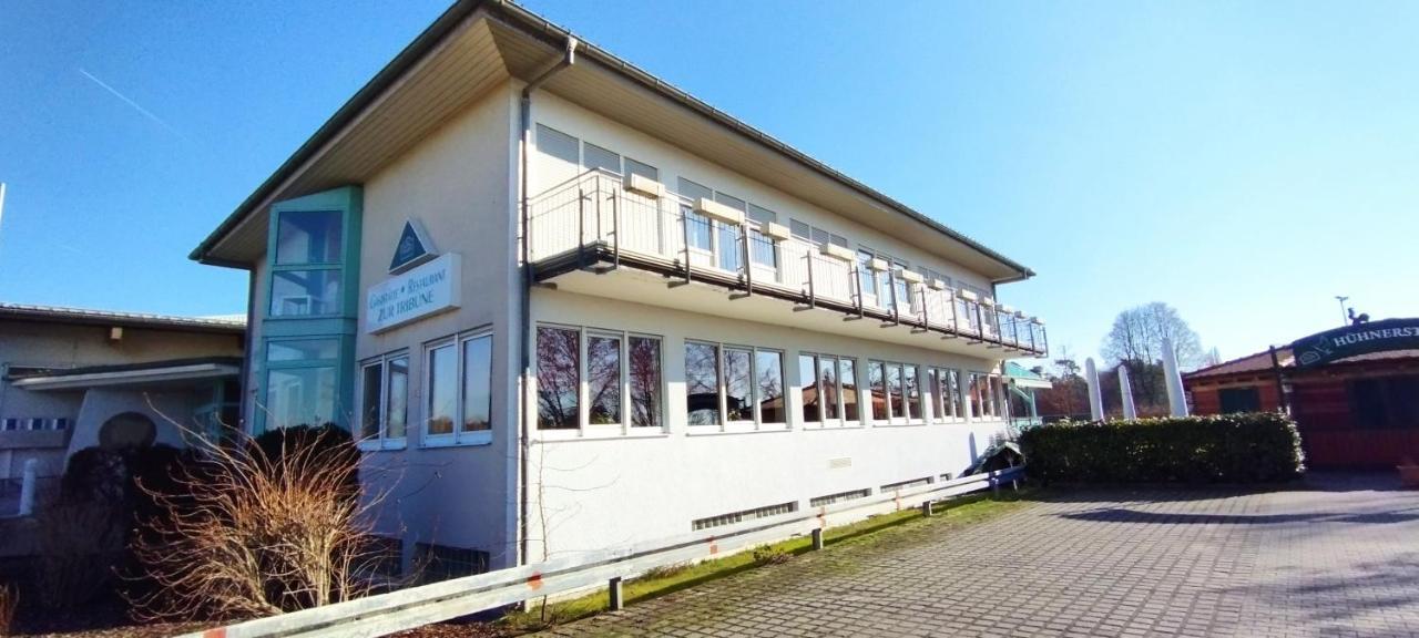 Апарт отель Gaststaette Zur Tribuene Пфунгштадт Экстерьер фото